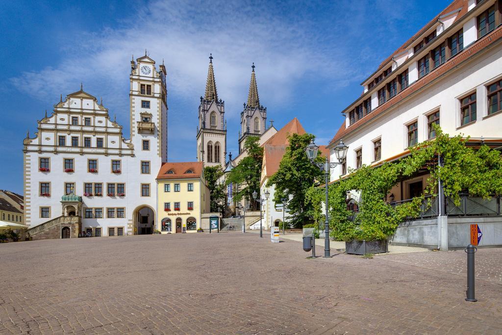 Gasthaus Zum Schwan Oschatz Exterior photo