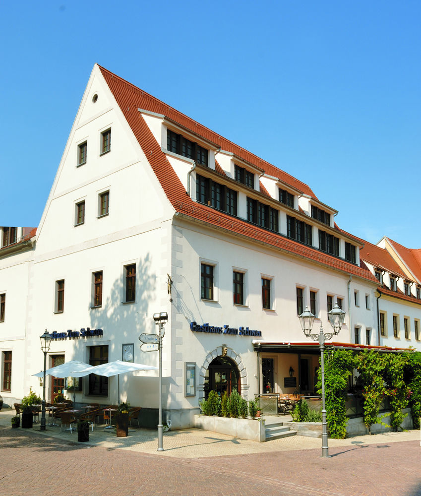Gasthaus Zum Schwan Oschatz Exterior photo